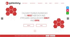 Desktop Screenshot of galaxkey.com